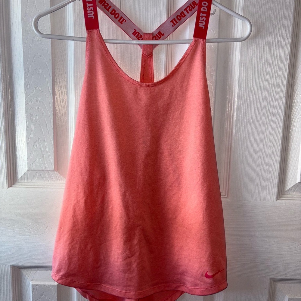 Nike Women's pink Tank Top